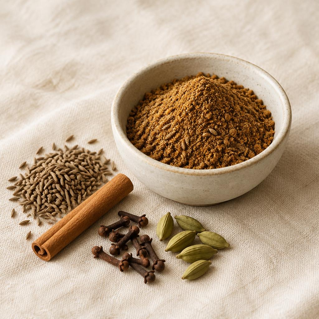 Pilau Masala — Aromatic seasoning blend.